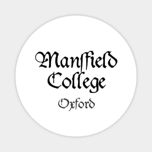 Oxford Mansfield College Medieval University Magnet